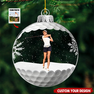 Custom Photo For Sport Lovers - Personalized Ornament