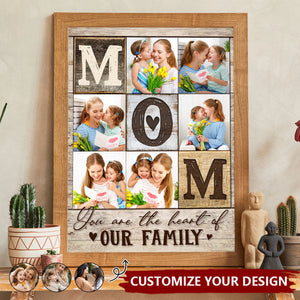 Mom Photo Collage Poster - Personalized Gifts For Mom