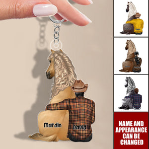 Personalized Gifts For Horse Lovers Keychain