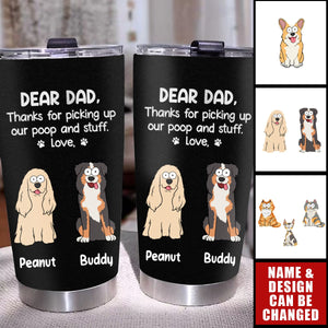 Cuteness Overload - Dog & Cat Personalized Custom Tumbler - Christmas Gift For Pet Owners, Pet Lovers