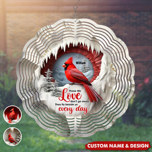 Cardinal Memorial Personalized Wind Spinner