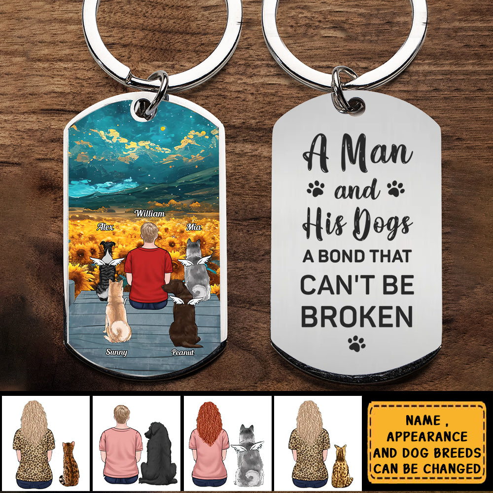 My Heart Will Always Wear The Pawprints Left By You - Memorial Personalized Custom Keychain - Sympathy Gift For Pet Owners, Pet Lovers