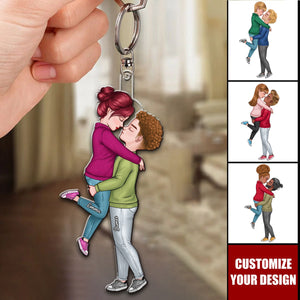 Together Since Custom Year With Heartfelt Gifts - Personalized Keychain