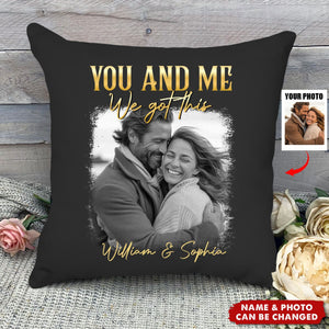 You & Me We Got This Vintage 90s - Personalized Custom Pillow