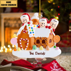 Christmas Eve Is For Families To Share - Family Personalized Ornament