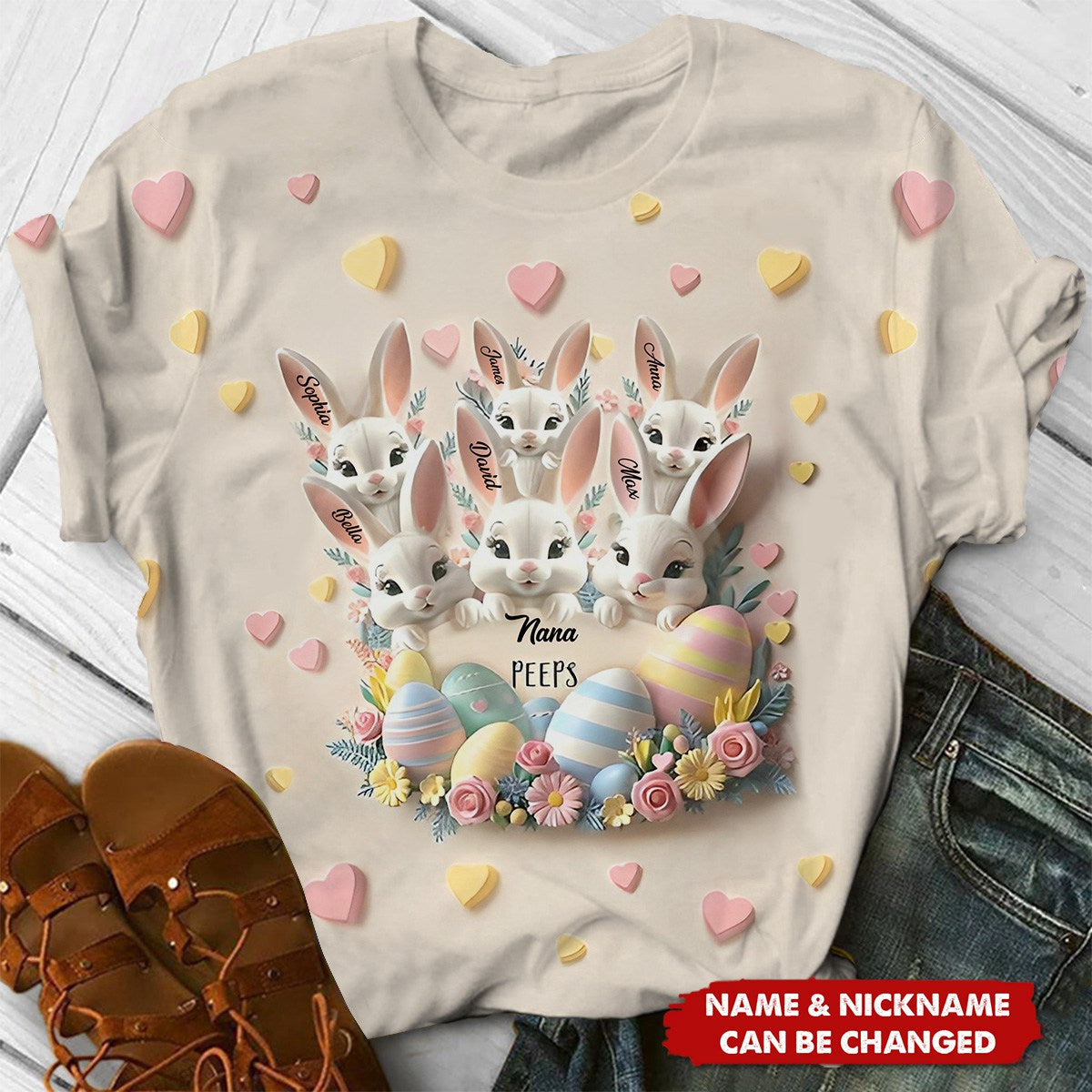 Grandma's Easter - Personalized T-Shirt