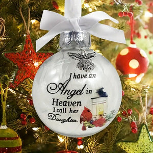 Christmas in Heaven Memorial Ornament Christmas Tree Hanging Ornament