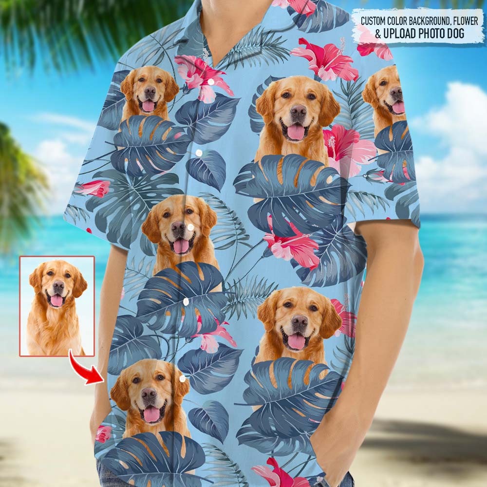 Personalized Upload Photo Hawaiian Shirt