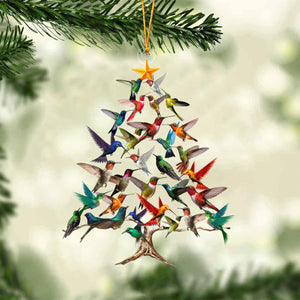 Hummingbird Christmas Ornament - Perfect Gift For Hummingbird Lovers