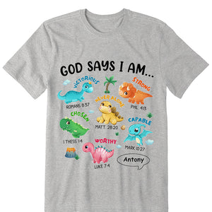 Gifts For Kid Dinosaur I Am Kid T Shirt