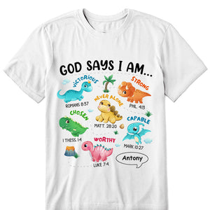 Gifts For Kid Dinosaur I Am Kid T Shirt