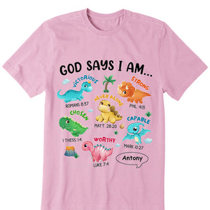 Gifts For Kid Dinosaur I Am Kid T Shirt