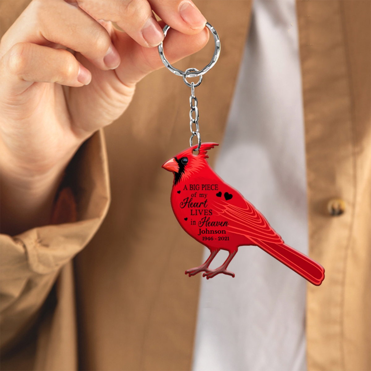 Cardinal Keychains 