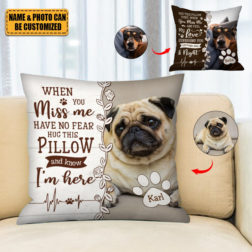 Photo Pillow, Personalized Pillow With Custom Photo, Customize Pet Pillow,  Custom Pillow, Picture Pillow, Photo Pillow, Custom Pillow Cover 