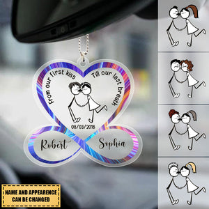 Couple, From Our First Kiss Till Our Last Breath, Couple Ornament, Gift For Couple