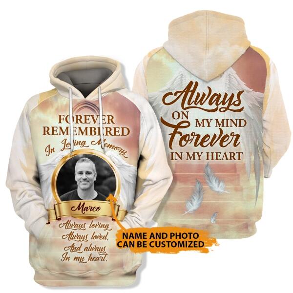 Personalized memorial online hoodies