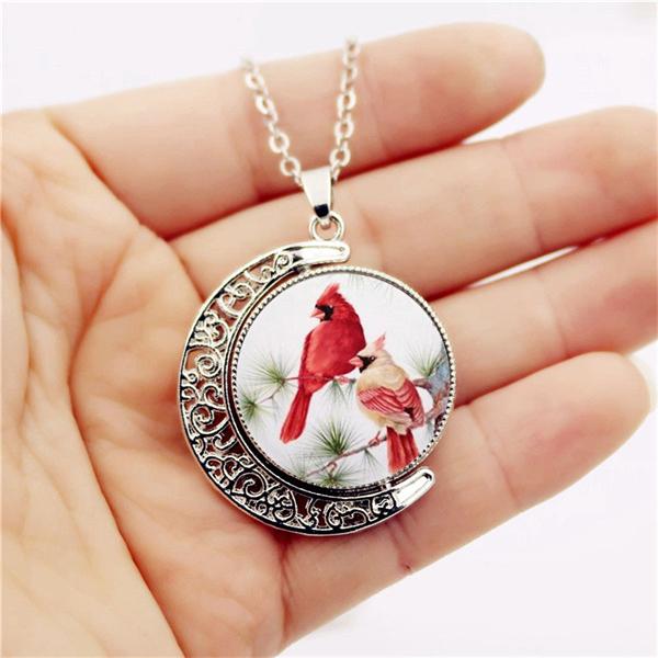 Cardinal hot sale urn necklace